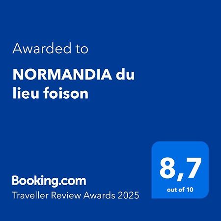 Normandia Du Lieu Foison Βίλα Nonant Εξωτερικό φωτογραφία